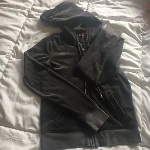 Juicy couture zippered hoodie